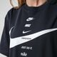 dámske tričko NIKE TRIČKO W NSW SWSH TOP SS cu5682-010 farba čierna
