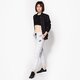 dámske nohavice NIKE NOHAVICE  NSW AV15 PANT KNT 837462100 farba sivá