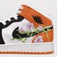 detské tenisky (obuv) AIR JORDAN 1 MID SE GDN GG  dq8390-100 farba biela