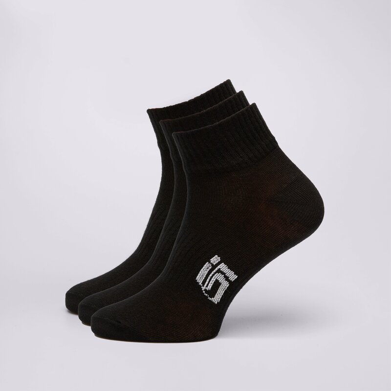 SIZEER PONOŽKY NÍZKE 3PPK BLACK