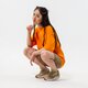 dámske tričko ADIDAS ESSENTIAL TREFOIL BOYFRIEND TRIČKO hf7476 farba oranžová