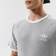 pánske tričko ADIDAS TRIČKO 3-STRIPES TEE gn3493 farba sivá