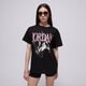 detské tričko JORDAN TRIČKO JDG MJ SOAR OVERSIZED TEE GIRL 45d922-023 farba čierna