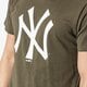 pánske tričko NEW ERA TRIČKO SS MLB NYY KHAKI NEW YORK YANKEES NOV 11863694 farba khaki