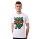 pánske tričko NEW ERA TRIČKO CURLY WORDMARK TEE WHT 10996663 farba biela