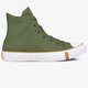 dámske tenisky (obuv) CONVERSE CHUCK TAYLOR ALL STAR FROSTED DIMENSIONS 166126c farba zelená