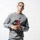 pánska mikina JORDAN MIKINA M J JUMPMAN CLASSICS CREW bv6006-091 farba sivá