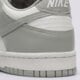 detské tenisky (obuv) NIKE DUNK LOW BG fb9109-123 farba sivá