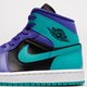 dámske tenisky (obuv) WMNS AIR JORDAN 1 MID  bq6472-502 farba zelená