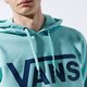 pánska mikina VANS MIKINA S KAPUCŇOU VANS CLASSIC PO HOODIE II vn0a456byjc1 farba zelená