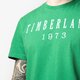 pánske tričko TIMBERLAND TRIČKO SS LINEAR LOGO a1eiya26 farba zelená