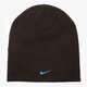 detská čiapka NIKE ČIAPKA NSW CAMO SPILL BEANIE 688768013 farba čierna