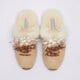 dámske tenisky (obuv) NOKWOL ATLAS MULE BEIGE SUEDE nkatlasmulebeige farba béžová