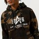 pánska mikina ALPHA INDUSTRIES MIKINA Z   KAPTUREM BASIC HOODY CAMO 178312c-408 farba viacfarebná