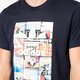 pánske tričko ADIDAS TRIČKO BTS TEE ay7817 farba tmavomodrá