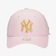 dámska šiltovka NEW ERA ČIAPKA WMNS METALLIC LOGO 940 NYY PNK NEW YORK YANKE 60222534 farba ružová