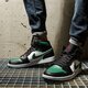 pánske tenisky (obuv) AIR JORDAN 1 MID 554724-067 farba čierna