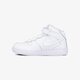 detské tenisky (obuv) NIKE FORCE 1 MID (PS) 314196-113 farba biela