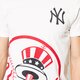 pánske tričko NEW ERA TRIČKO BIG LOGO MLB TEE NY YANKEES 11351555 farba biela