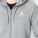 pánska mikina JORDAN MIKINA FLIGHT FLEECE FZ 823064-091 farba sivá