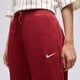 dámske nohavice NIKE NOHAVICE  W NSW PHNX FLC HR OS PANT dq5887-677 farba bordová