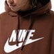 pánska mikina NIKE MIKINA S KAPUCŇOU SPORTSWEAR CLUB FLEECE bv2973-259 farba hnedá