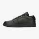 detské tenisky (obuv) AIR JORDAN 1 LOW (GS) 553560-006 farba čierna