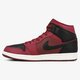 pánske tenisky (obuv) JORDAN AIR 1 MID  554724601 farba bordová