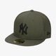 pánska šiltovka NEW ERA ČIAPKA ESSENTIAL 59FIFTY NY YANKEES NEW YORK YANKEES 11871512 farba khaki