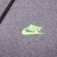 pánska mikina NIKE MIKINA HYBRID FZ HOODY 614486091 farba sivá