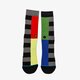 pánske ponožky STANCE PONOŽKY SPLIT CHECK BLK m556c19spcblk farba čierna
