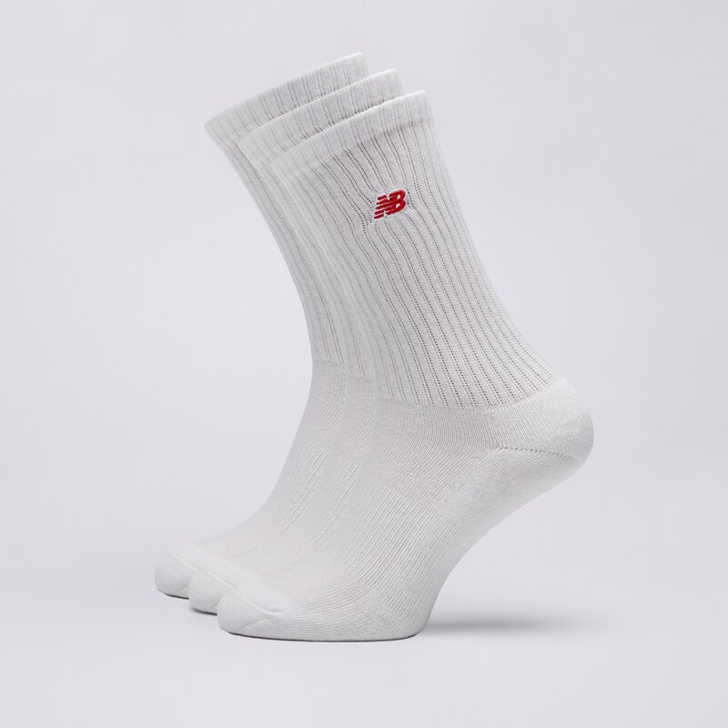 NEW BALANCE PONOŽKY PATCH LOGO CREW 3 PAIRS