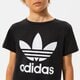 detské tričko ADIDAS TRIČKO TREFOIL TEE BOY dv2905 farba čierna