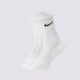 dámske ponožky NIKE PONOŽKY 3PPK VALUE COTTON CREW sx4508-101 farba biela