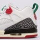 detské tenisky (obuv) JORDAN SPIZIKE LOW fq3950-109 farba biela