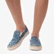 dámske tenisky (obuv) VANS CLASSIC SLIP-ON  vzmrfdi farba modrá