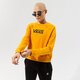 dámska mikina VANS MIKINA FLYING V FT BOXY CREW vn0a47thlsv1 farba žltá