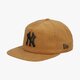 detská šiltovka NEW ERA ČIAPKA COOPERSTOWN CORD NY YANKEES WHE 80371424 farba hnedá