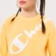 dámska mikina CHAMPION MIKINA CREWNECK SWEATSHIRT 115392ys121 farba žltá