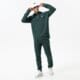 pánska mikina ADIDAS MIKINA S KAPUCŇOU ESSENTIAL HOODY hk0099 farba zelená