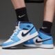 detské tenisky (obuv) AIR JORDAN 1 MID BG dq8423-405 farba biela