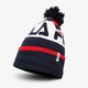 detská čiapka FILA ČIAPKA ZIMNÁ INTARSIA KNITTED BEANIE 686036g06 farba tmavomodrá