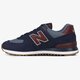pánske tenisky (obuv) NEW BALANCE ML574SPO ml574spo farba tmavomodrá