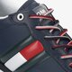 pánske tenisky (obuv) TOMMY HILFIGER LEATHER LIFESTYLE SNEAKER em0em00349cey farba tmavomodrá