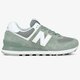 dámske tenisky (obuv) NEW BALANCE WL574OAD wl574oad farba zelená