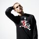pánska mikina JORDAN MIKINA M J JUMPMAN CLASSICS CREW bv6006-010 farba čierna