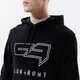 pánska mikina CONFRONT MIKINA S KAPUCŇOU LOGO HOODY BLACK  cf121blm24001 farba čierna