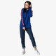 dámska mikina NIKE MIKINA W NSW CREW LOGO TAPE SPORTSWEAR ar3054-438 farba modrá