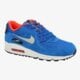pánske tenisky (obuv) NIKE AIR MAX 90 ESSENTIAL  537384407 farba modrá