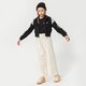 detské tričko ADIDAS TRIČKO GIRL h32409 farba čierna